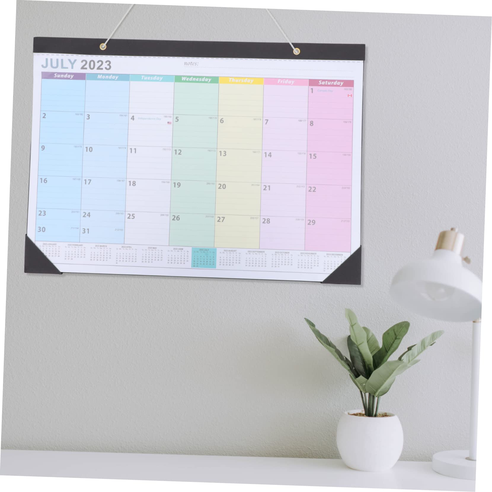 SEWACC 5stücke Wandkalender Monatlicher Planer Mit Abreißblättern Für Zuhause Und Büro Einfach Zu Leicht Und Langlebig Für Langfristige Planung