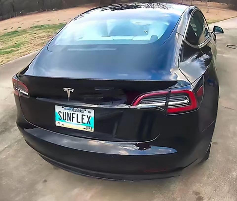 Miniatura 5 de Cubierta y marcos para matrícula de privacidad, nueva generación de diseño innovador, protector antirreflejo y reflectante, marco transparente