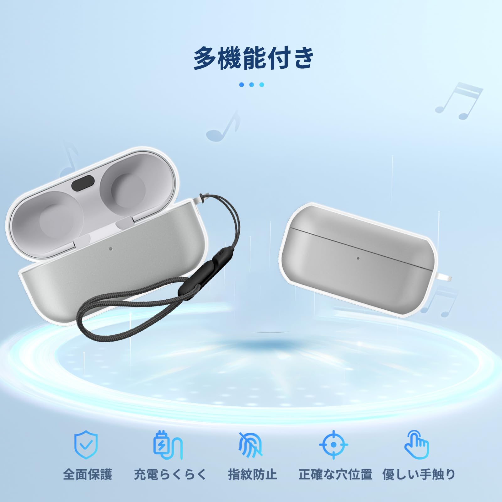 Amazon | For Technics EAH-AZ100 用 ケース カバー 【NOUKAJU
