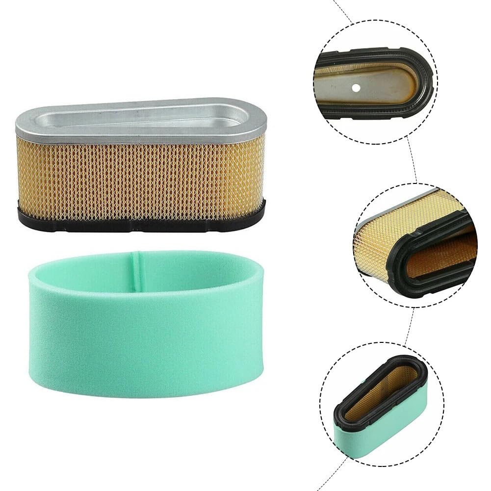 Juego de Piezas de Repuesto de Espuma de Filtro de Aire for cortacésped 4139 493909 496894 496894S 5053B/D/H/K, Accesorios de Herramientas de jardín
