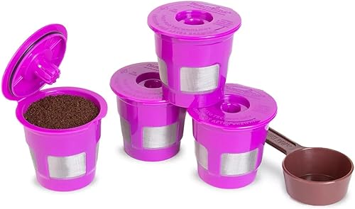 2 tazas K reutilizables para cafeteras Keurig 1.0, filtro de café recargable universal ecológico de una sola porción