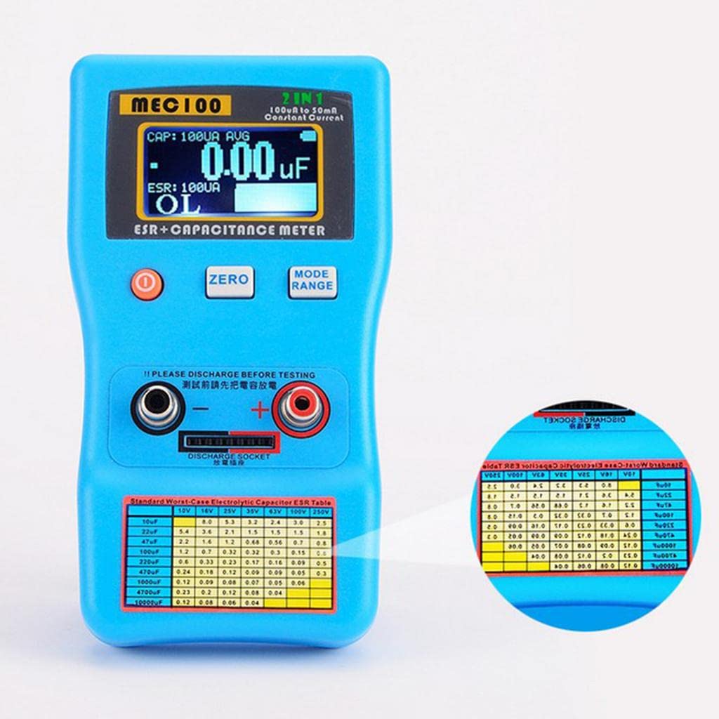 MEC-100 Digital Display Auto Range Capacity Test Meter