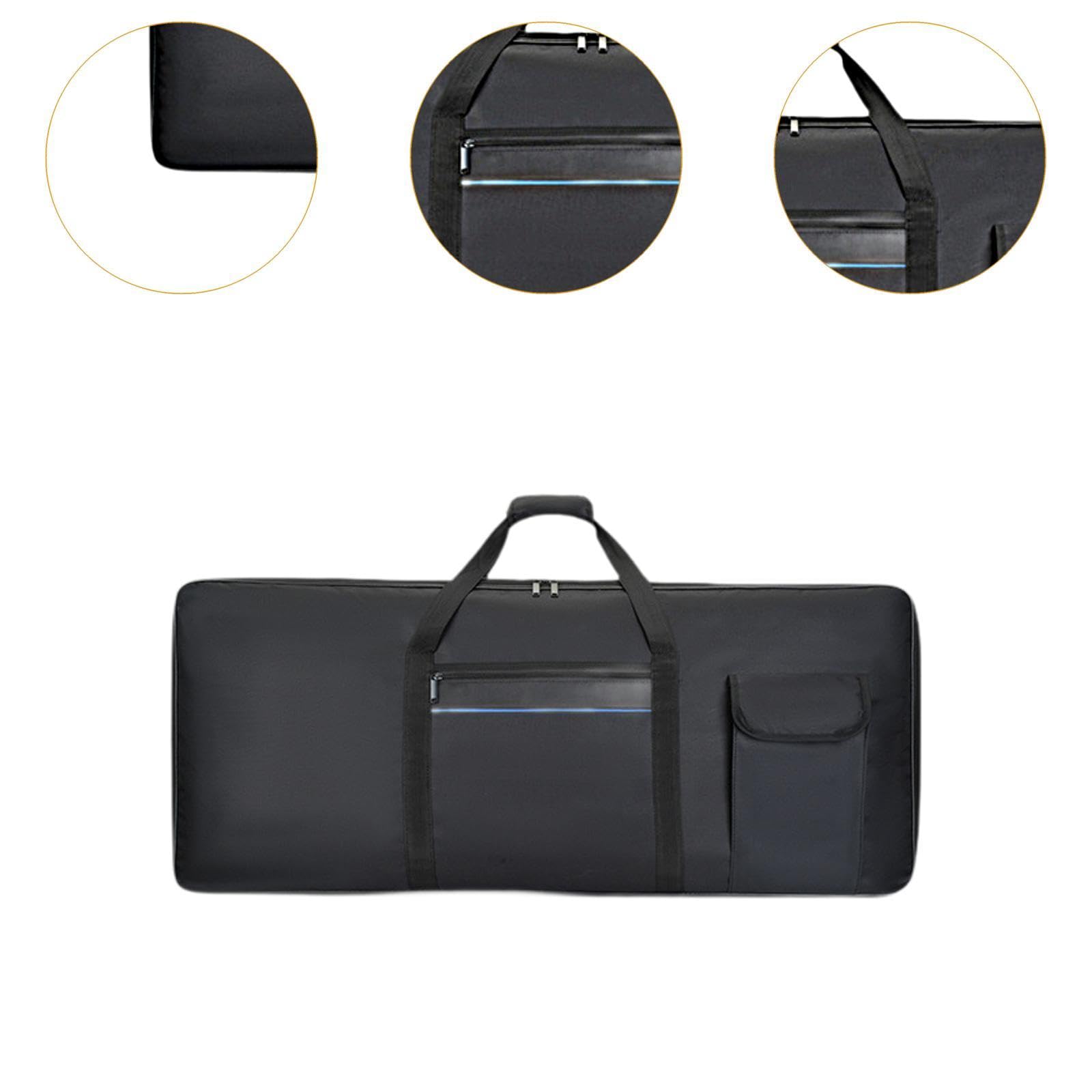 Generic Housse de Transport pour Clavier électronique à 61 Touches, Sac de Protection Résistant, petit