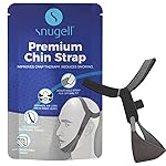 Snugell Premium Chin Strap for CPAP Users - Adjustable and Comfortable Original Design Chin Straps for Sleeping - to Keep Mouth Closed During Sleep - Improves CPAP Therapy - Anti Snoring Straps