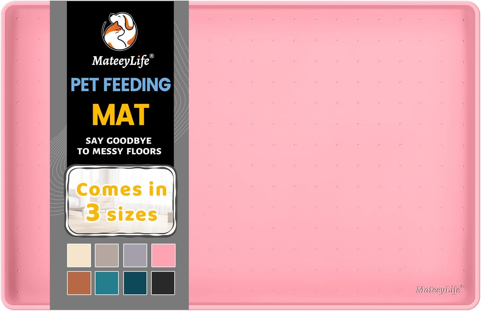 Cat Matt For Food And Water AMZNOVA Silicone Pet Feeding Mat