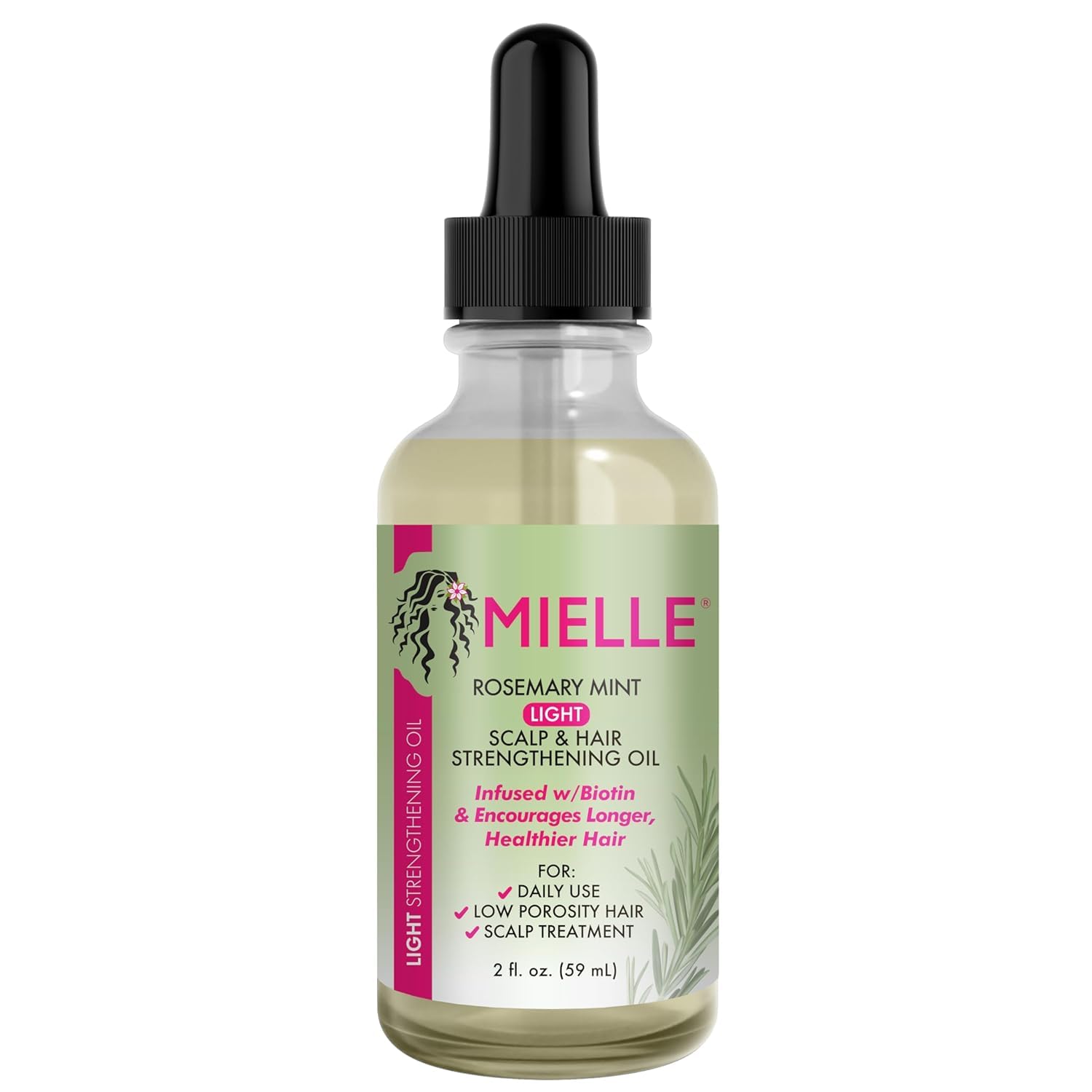 Mielle Natural Rosemary Mint Light Scalp & Hair Strengthening Oil 59 ML-image-24