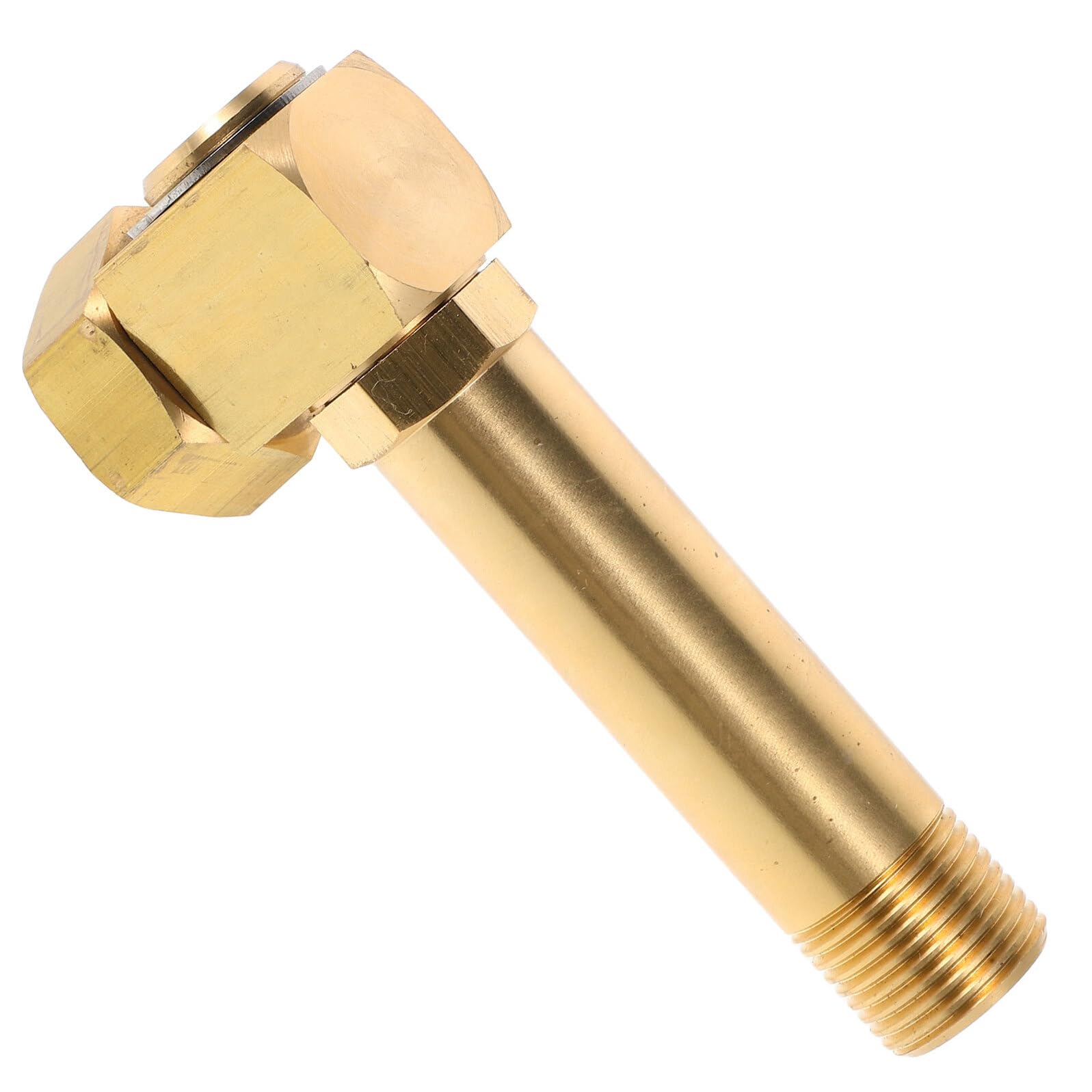 Adattatore Girevole in Ottone per Tubo da Giardino GHT Connettore Gomito per Avvolgitubo Ricambio Resistente alla Ruggine e Perdite Compatibile Maggior Parte dei Sistemi