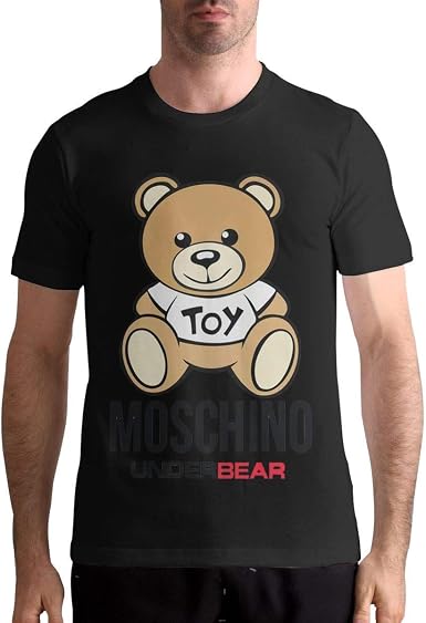 Camisetas para Hombre, diseño de Osito bajo Oso de Moschino, Color Negro -  Negro - XX-Large: Amazon.es: Ropa