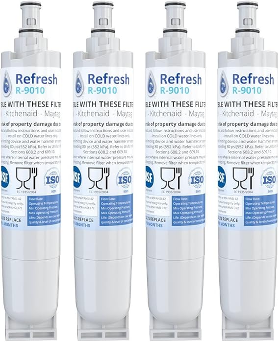 Refresh Replacement Refrigerator Water Filter Compatible with Kenmore R9010(A), 46