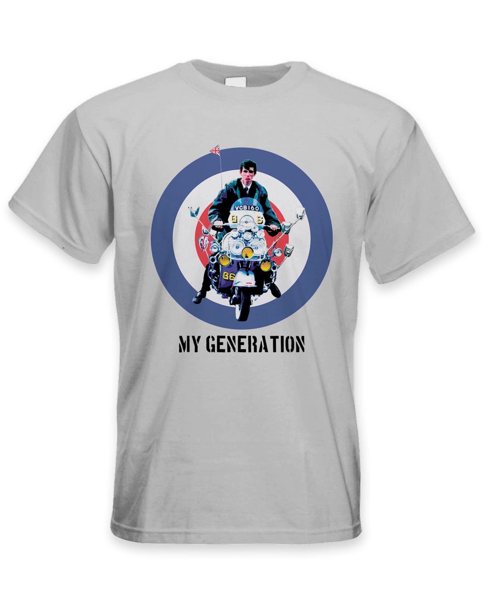 My Generation Mod Scooter Men's T-Shirt - 100% Cotton Mod Tshirt