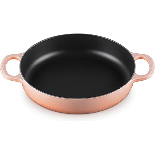 Le Creuset Enameled Cast Iron Signature Everyday Pan, 11", Peche