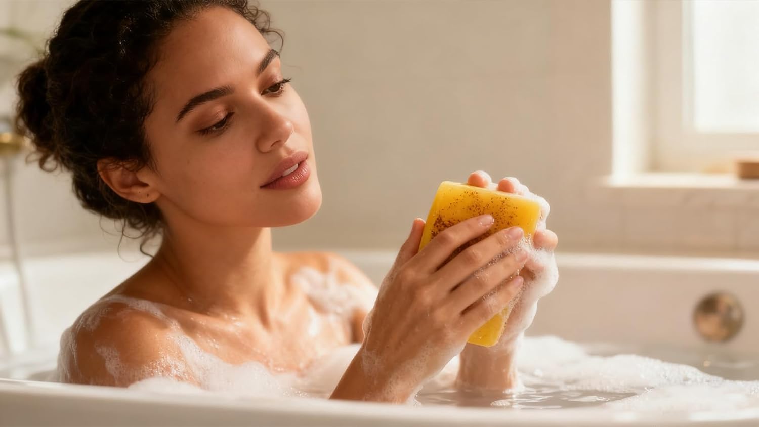 Radish & Carrot Grain Soap (2 Pack) - Kojic Acid & AHA Brightening Bar for Face & Body, Fades Dark Spots, Natural Formula, 2 x 100g - Image 4