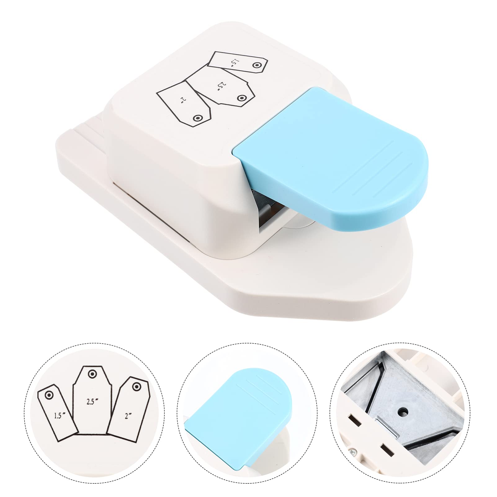 Perforatrice Pour Étiquettes De Prix Formes Étiquettes Papier Kraft Usage Domestique Et Loisirs Créatifs