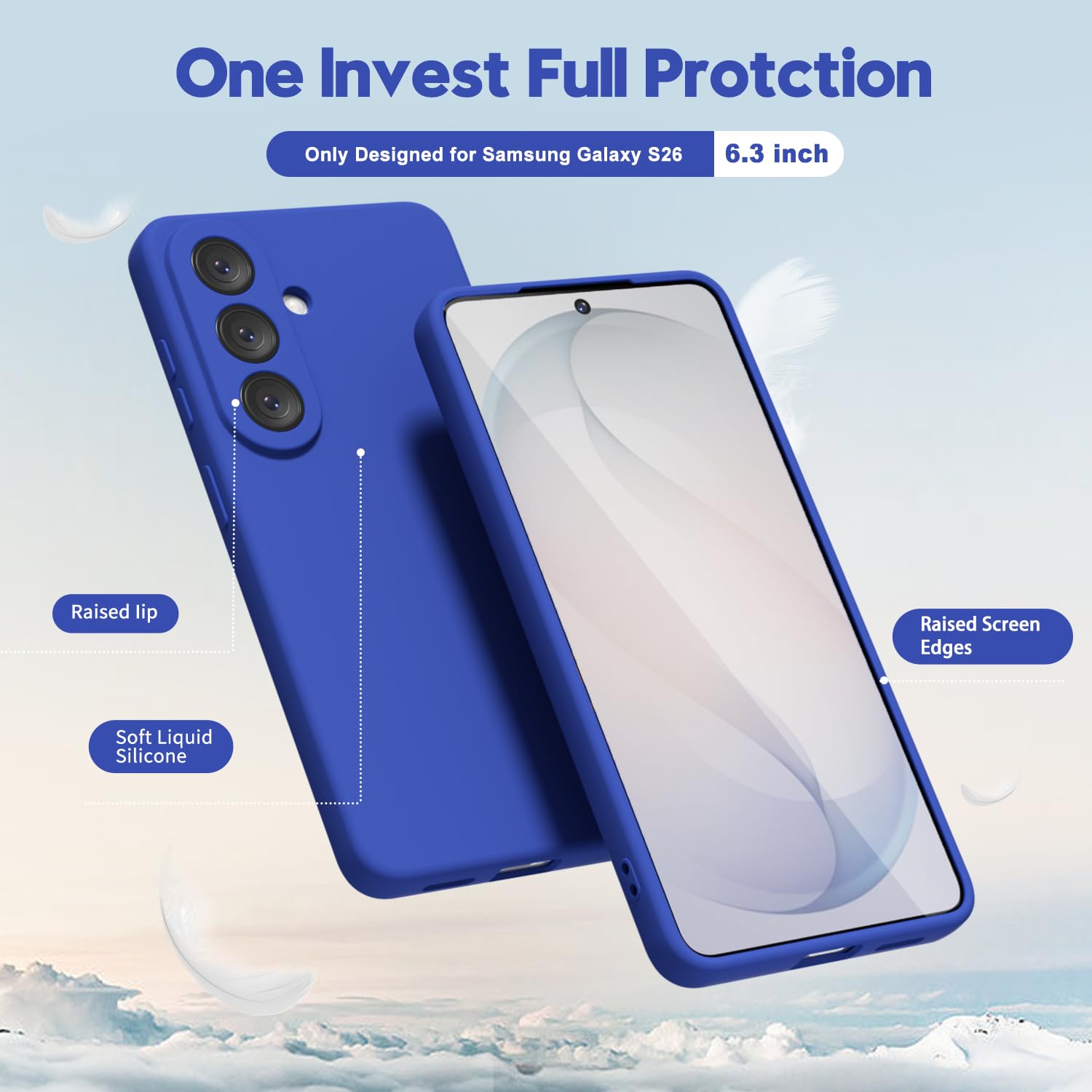 oakxco for Samsung Galaxy S24 Ultra Phone Case Liquid Silicone, Thin Slim Soft Rubber Gel TPU Plain Simple Cover for Women Girl Cute, Matte Solid Color, Brown Khaki Nude — view 288