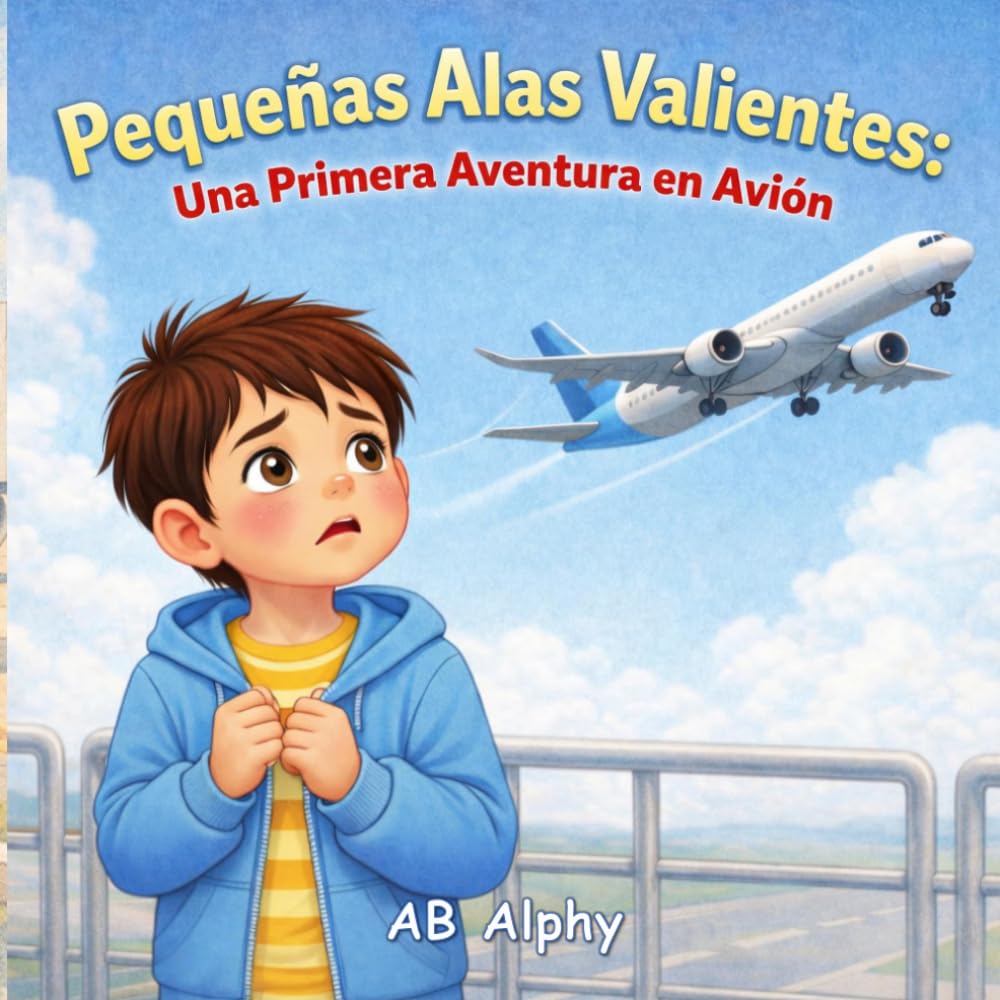 Pequeñas Alas Valientes: Una Primera Aventura en Avión: Una historia suave para ayudar a los niños a superar el miedo a volar