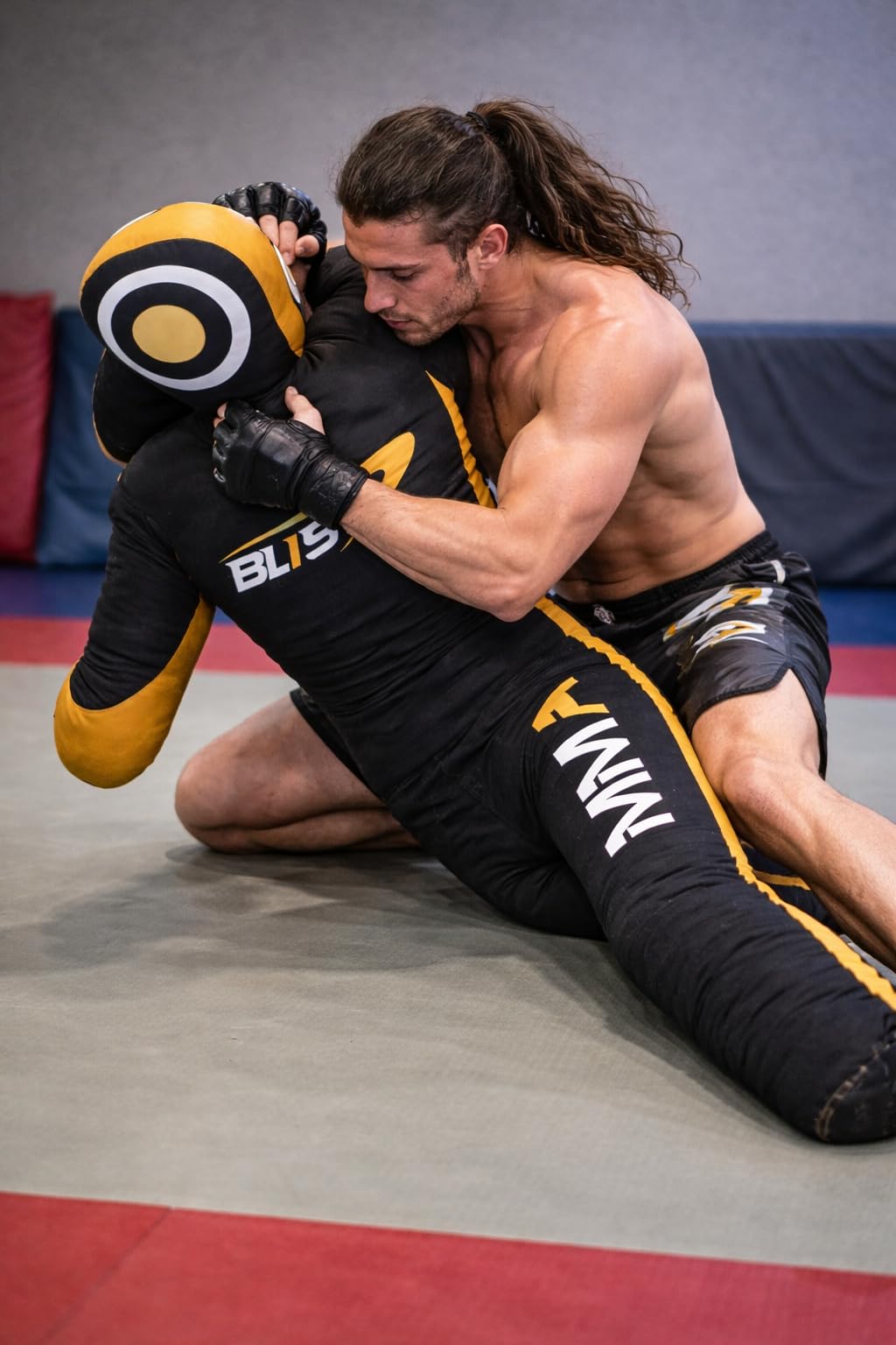 Blist Maniquí de Lucha, Judo, Boxeo, Posición De Pie sobre Lienzo