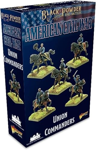 Polvo negro Batallas épicas Comandantes de la Unión de Guerra Civil Americana Comandantes Militares Mesa Superior Wargaming Modelo de Plástico Kit Polvo negro Batallas épicas Comandantes de la Unión de Guerra Civil Americana Comandantes Militares Mesa Superior Wargaming Modelo de Plástico Kit