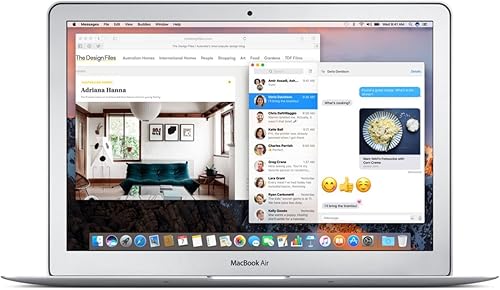 Miniatura 8 de Apple MacBook Air de mediados de 2017 con Intel Core i5 de 1.8 GHz (13 pulgadas, 8 GB de RAM, 256 GB SSD) plateado (renovado)