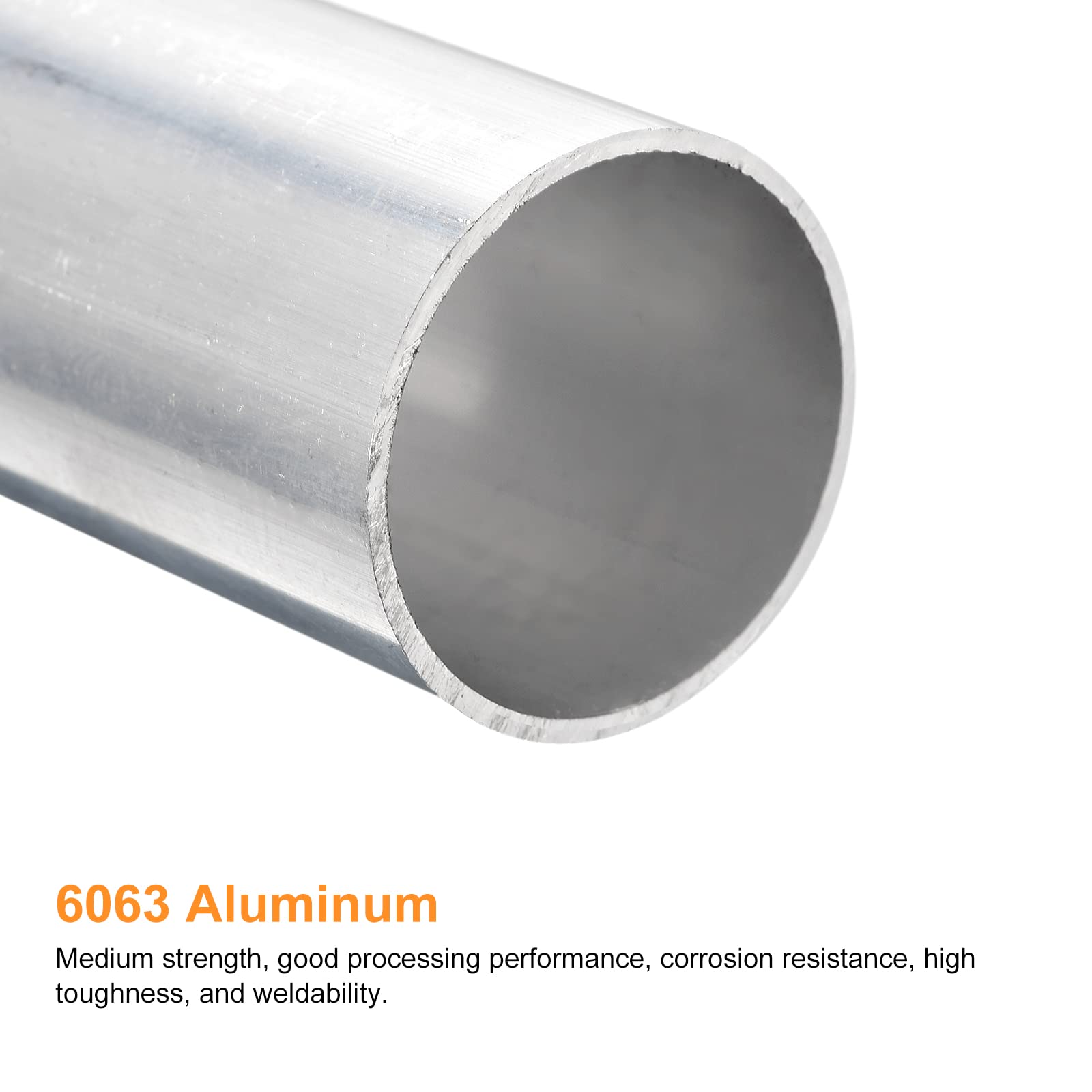 Große Auswahl 6063 T5 Aluminium-Rundrohr-Aluminium rohr für Vorhangs chiene Alib