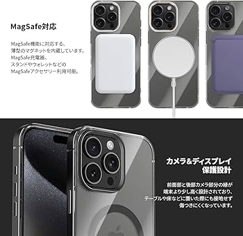 Amazon.co.jp: motomo iPhone 16 ケース METAL CASE [ Magsafe対応 耐