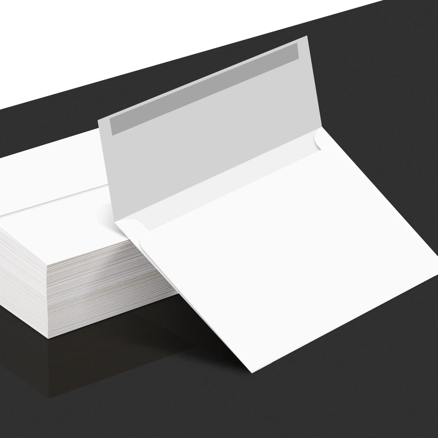 100 Pack A2 Baby Blue Envelopes - Self Sealing, 4.375 X 5.75 Inches, For Invitations & Cards - View #4