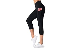 Dragon Fit High Waist Yoga Leggings with Pockets: Flattering Tummy Control Pants for Workouts