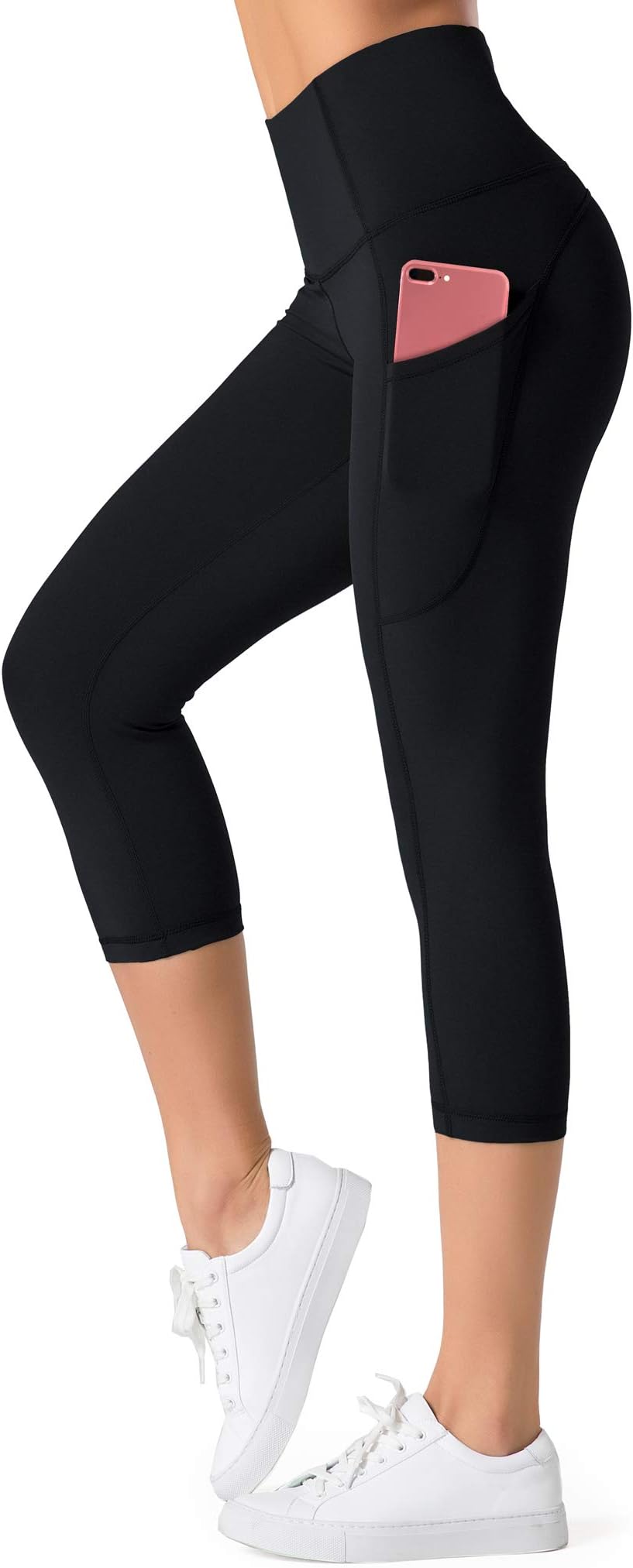 Women's High Waisted Yoga Leggings 3 Pockets Workout Pants