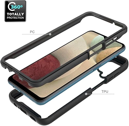 Miniatura 3 de FJyuanqi Funda compatible con Samsung Galaxy A12 Ouija Board Retro Gothic para mujeres y niñas, cuerpo completo, doble capa, resistente, a prueba de