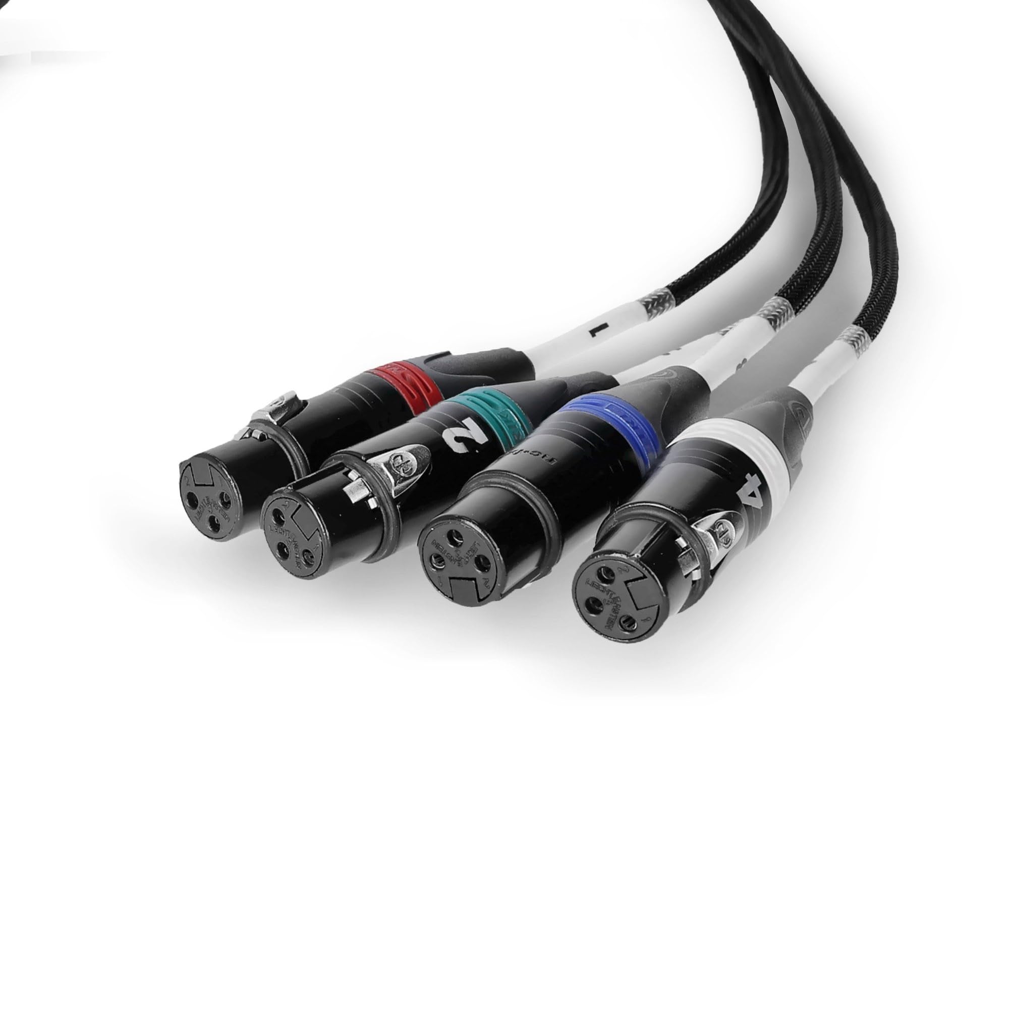 Palmer AoC Loom XLRf Audio over Cat Cavo adattatore multicore etherCON a 4 XLR femmina