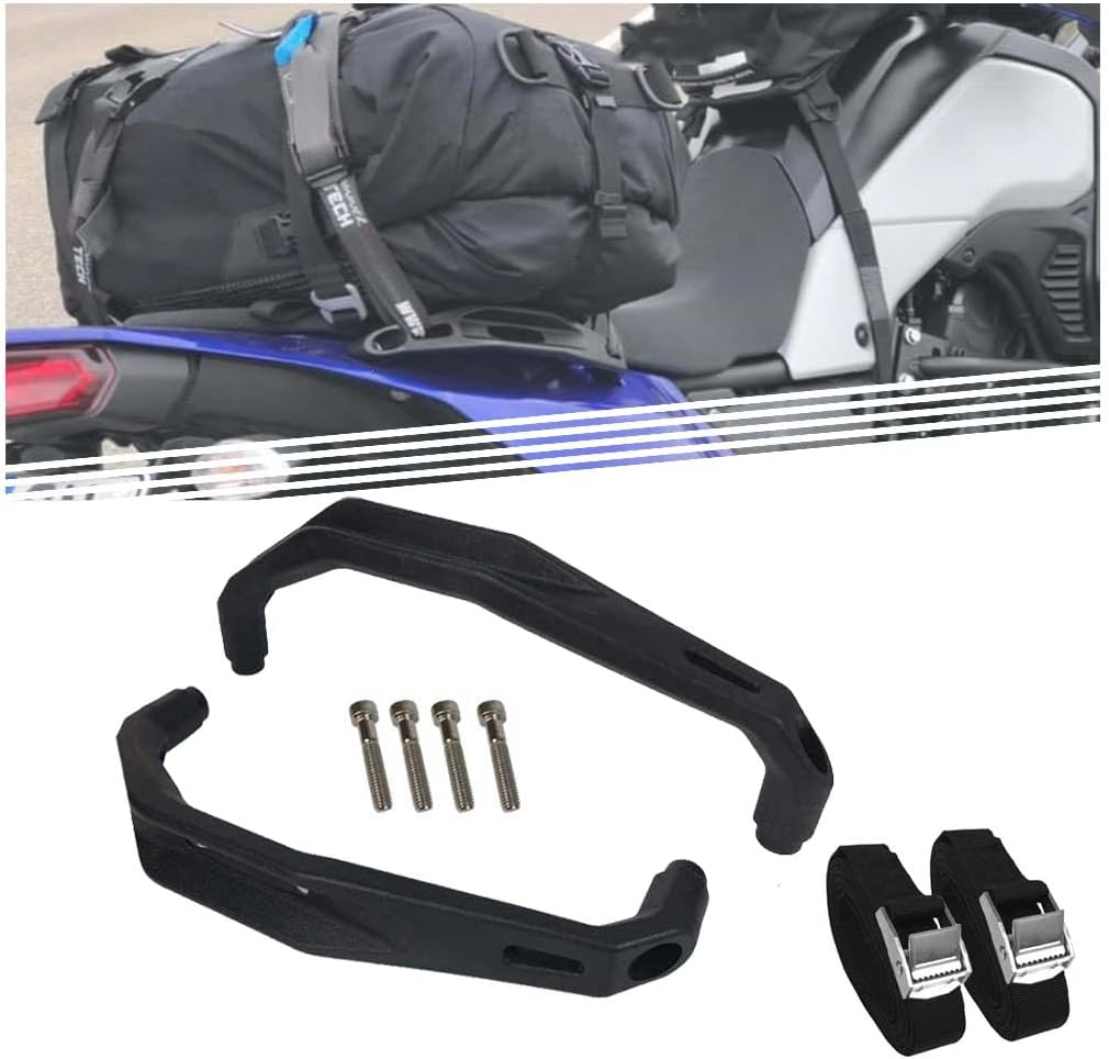 for TENERE 700 Tenere700 XT700Z XT 700 Z 2021 2020 2019 Motorcycle Accessories Passenger Rear Grab Handle Seat Hand Handle Grab Bar Rail (Black)