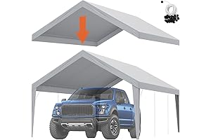 13x13 Replacement Canopy: VEVOR Carport Top Tent