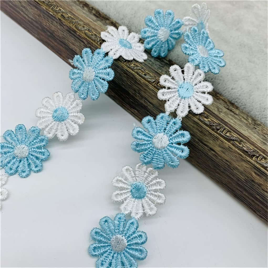 Spitzenband, 1 Yard 25 Mm Gänseblümchen-Spitzenbesatz