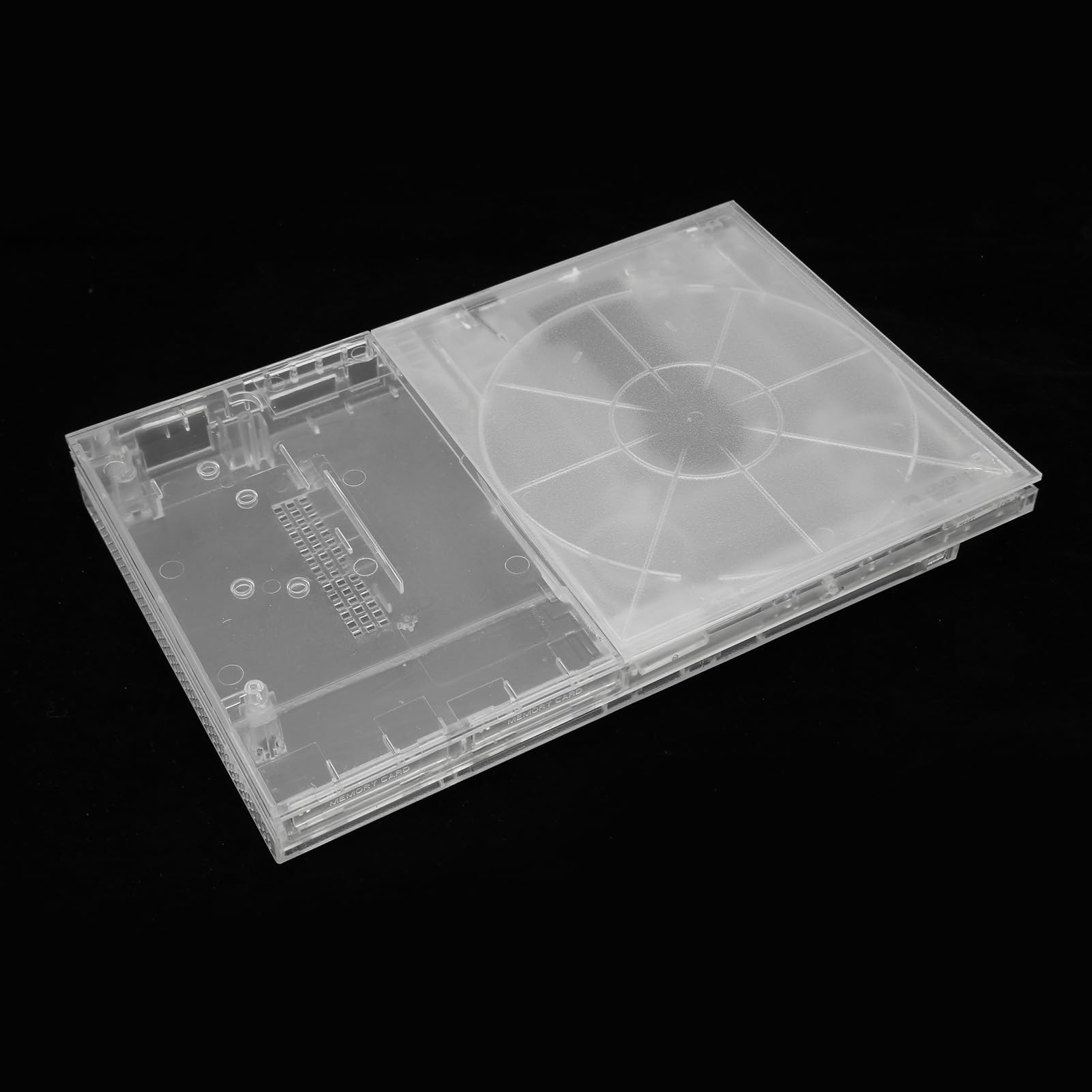 Xiuganpo Carcasa de Repuesto Transparente Delgada para Consola de Juegos PS, Cubierta Protectora Ligera para Reproductores de Consolas de Videojuegos Retro (para 7XXXX)