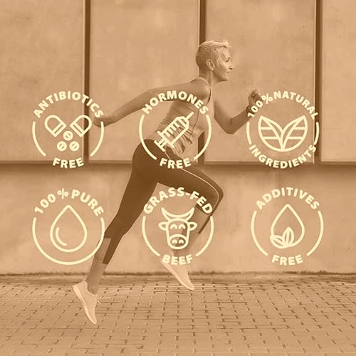 Miniatura 5 de Caldo de huesos de ternera concentrado sabor cúrcuma - Hecho de ganado australiano alimentado con pasto - lleno de proteínas y colágeno  35