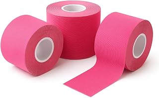 ZZSLEEP Pink Tape (30 Pack) – Soft, Hypoallergenic Cotton Adhesive for Rest & Recovery – Latex-Free, Pain-Free Removal & Gentle on Skin – Premium Quality Tape, Packaging May Vary