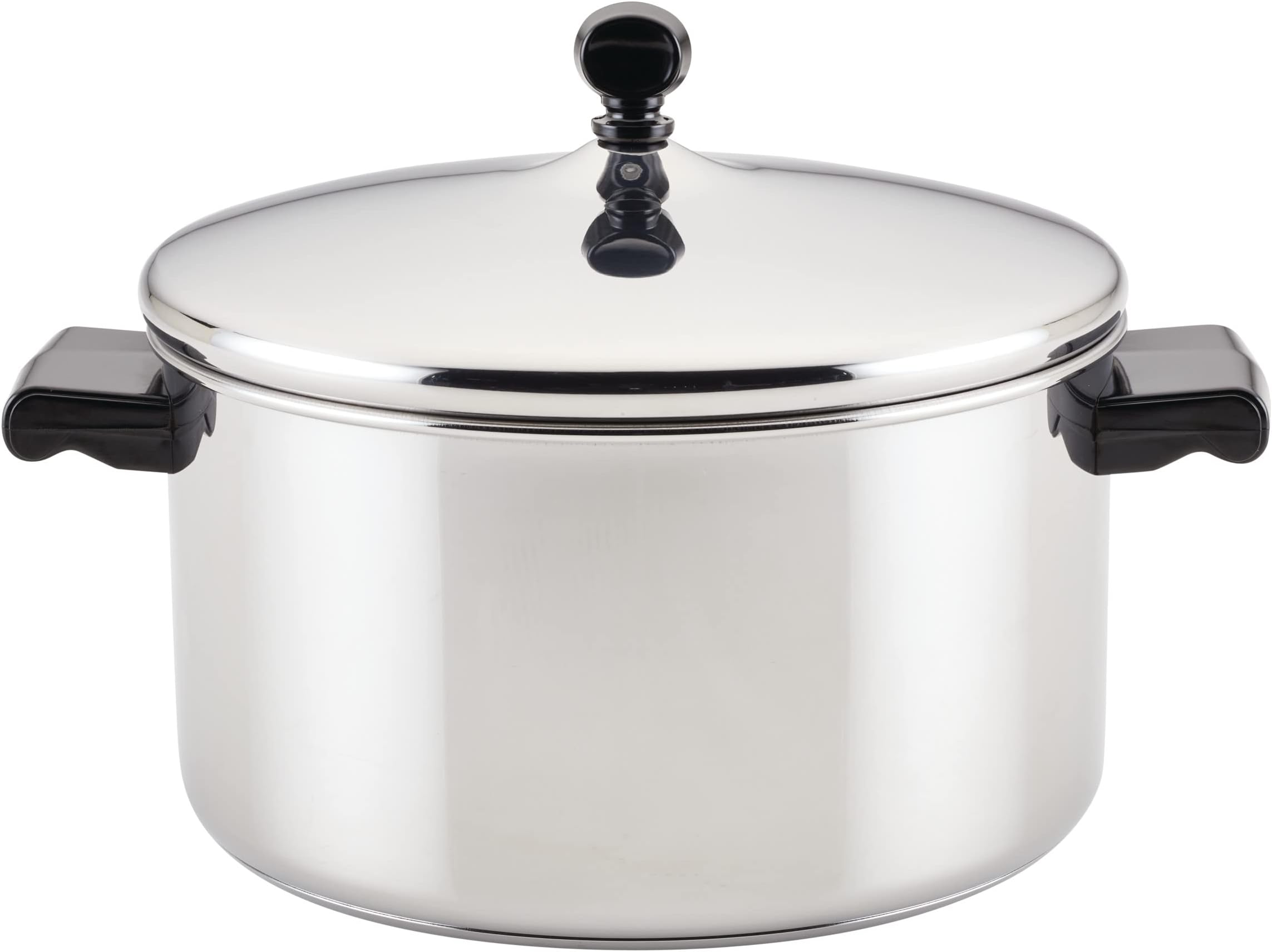 Classic Stainless Steel 6-Quart Covered Stockpot