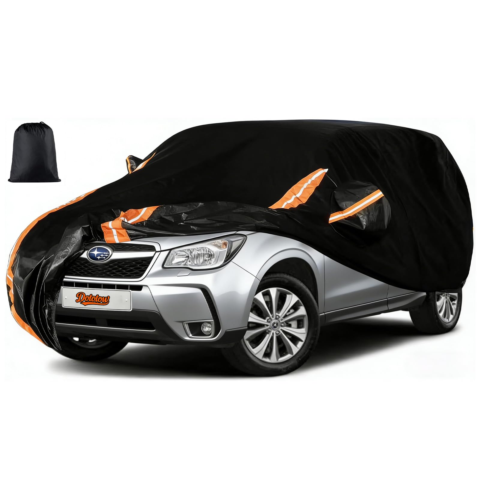 8 Layer Car Cover for Subaru Forester 2009-2025, Waterproof
