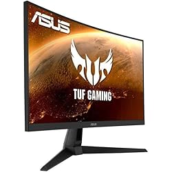 Asus TUF Gaming VG27WQ1B - Monitor gaming curvo de 27'' WQHD (2560 x 1440, 165 Hz, 1 ms, 1500R, 16:9, FreeSync Premium, HDR10, HDMI, DisplayPort) Gris
