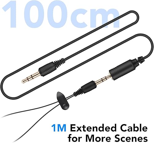 Miniatura 7 de AGPTEK IPX8 - Auriculares intraurales impermeables con cable de extensión de audio estéreo, con cable, color negro