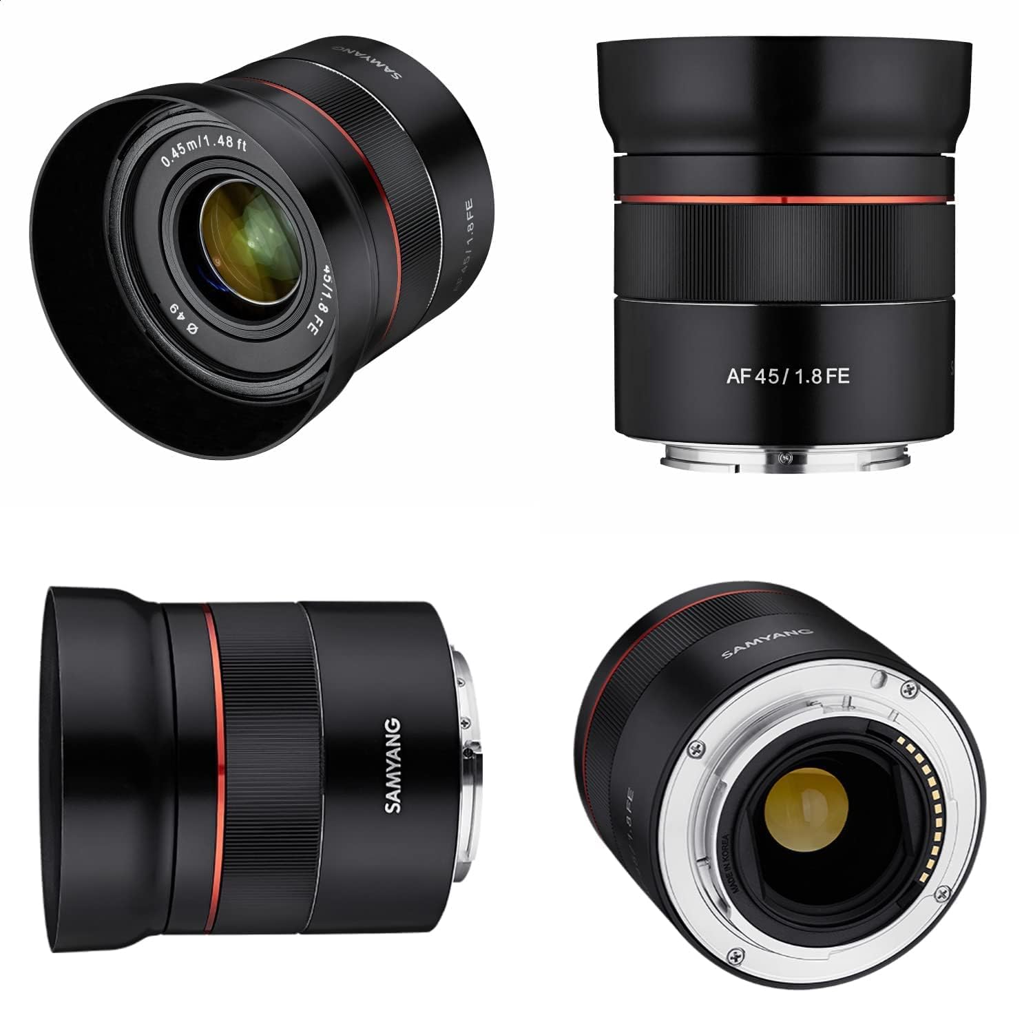 Amazon.co.jp: SAMYANG 単焦点標準レンズ AF 45mm F1.8 FE