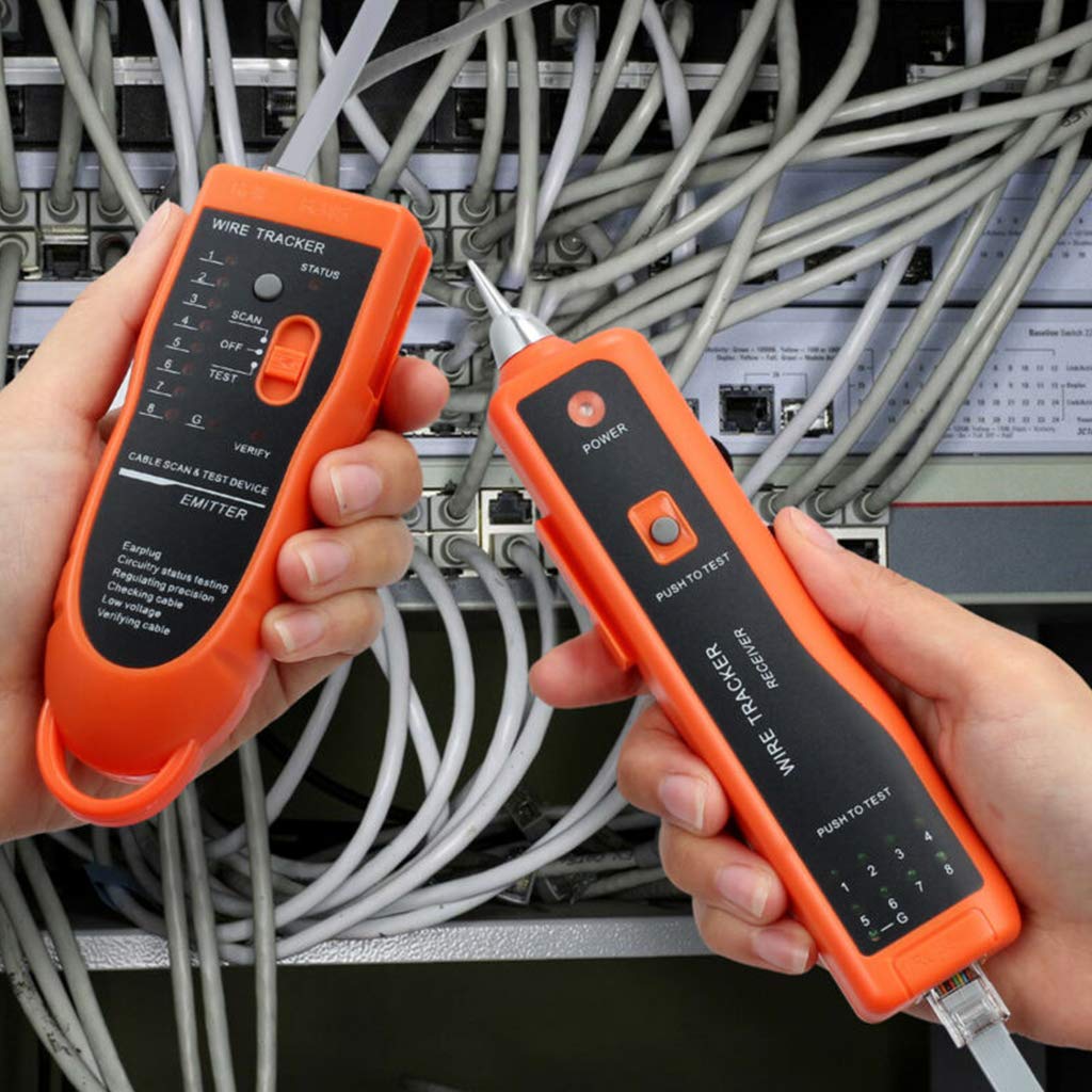Cable de red telefónica Cable LAN RJ45 RJ11 Tracker Tóner Trackers Tester