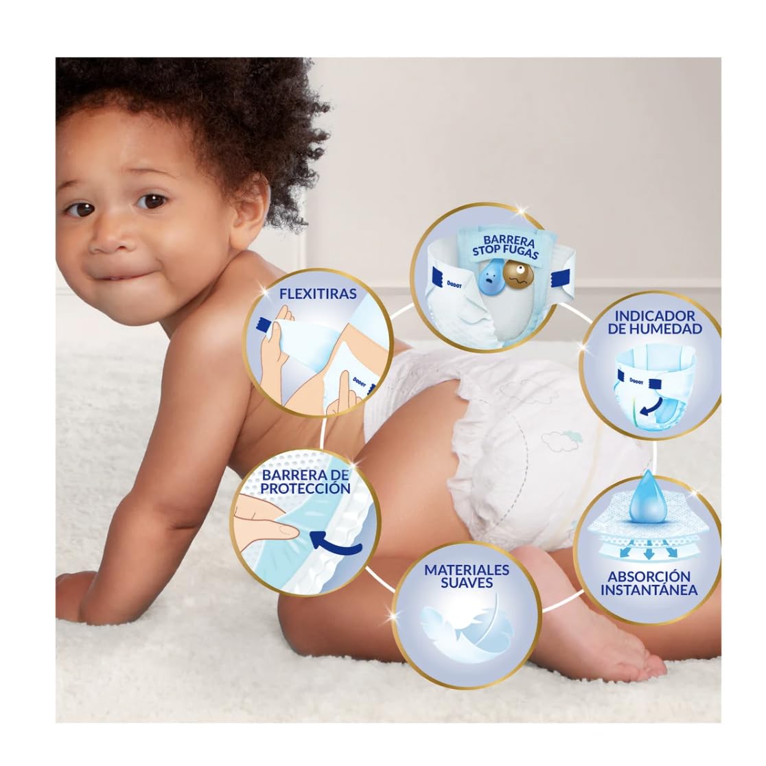 DODOT Sensitive Pañales Extra Absorción, 12-17 kg, Talla 5+, 88 Unidades, 12 Horas de Protección, con Barrera Stop Fugas +regalo 46 toallitas Dodot Pure Aloe Vera