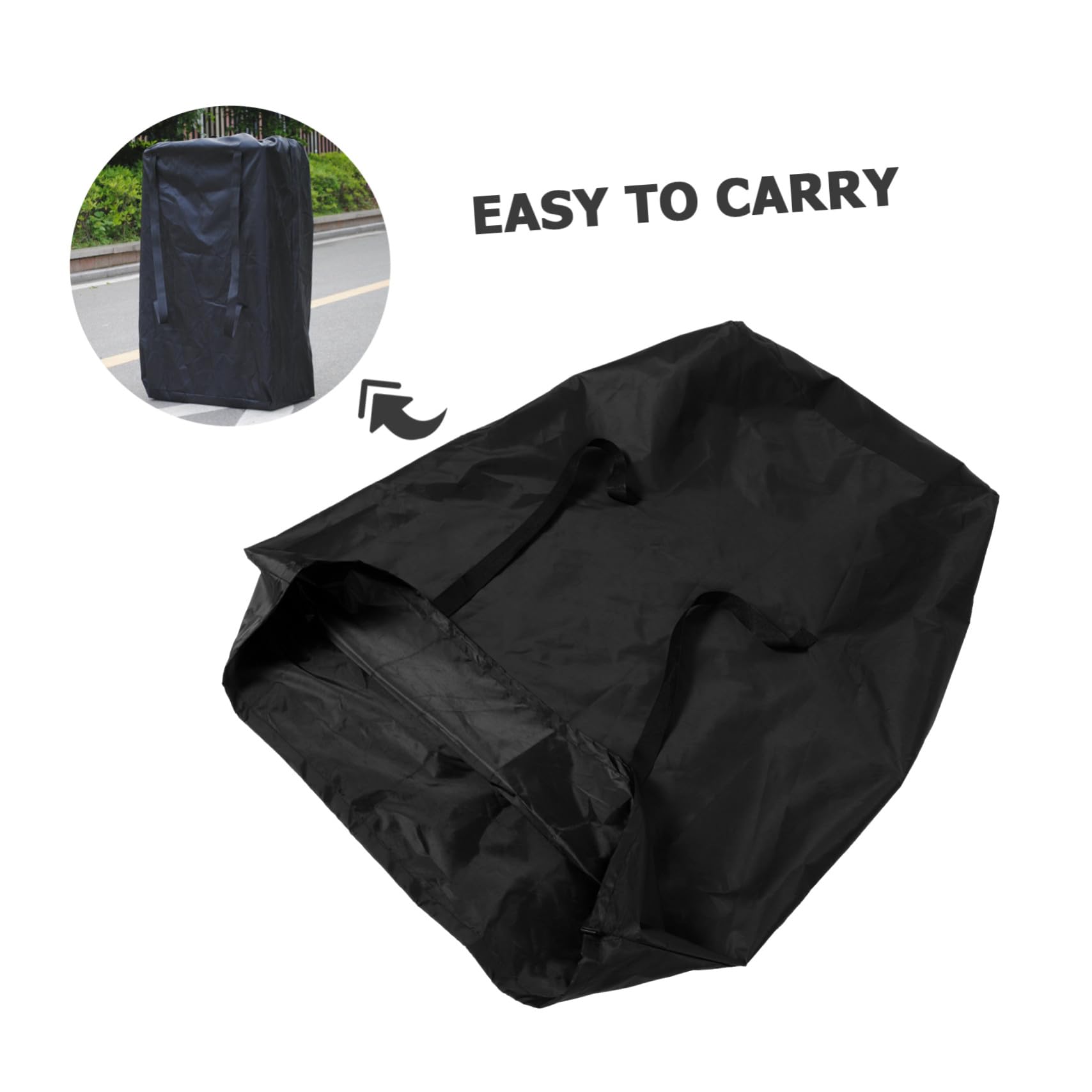 Bolsa de Viaje Grande para Cochecito con Mochila y Soporte Reforzado para Transporte y Almacenamiento Cómodo para Viajeros
