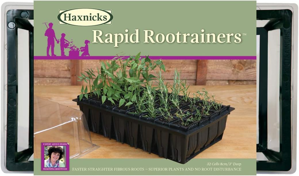 Tierra Garden 50-9010 Haxnicks Rapid Rootrainers Seed and Cutting Propagation Kit