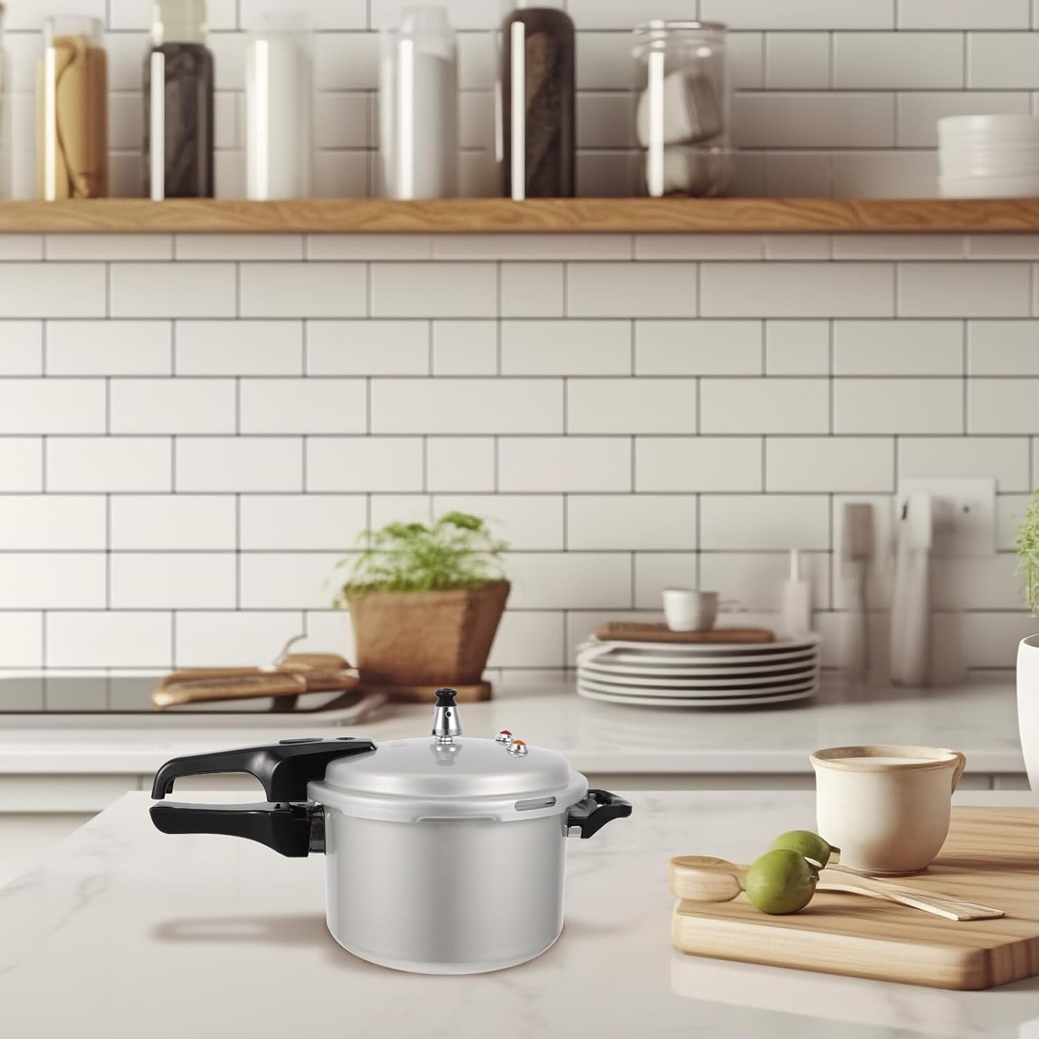 Unomor Small High Pressure Cooker for Gas Stove and Induction Cooktop Thickened Multi-use Pressure Pot Safe Compact Kitchen Cooking Pot