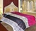 Everydayspecial Archangel Micro-Plush 2ply King Blanket - Ivy Hot Pink