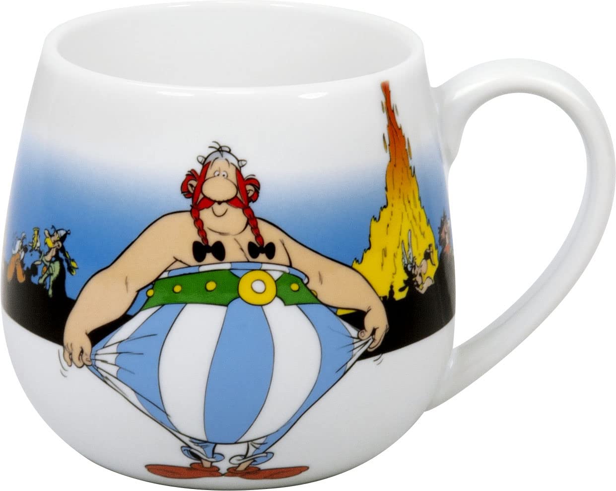 Tasse mug en porcelaine Astérix et Obélix (65 ans Gâteau