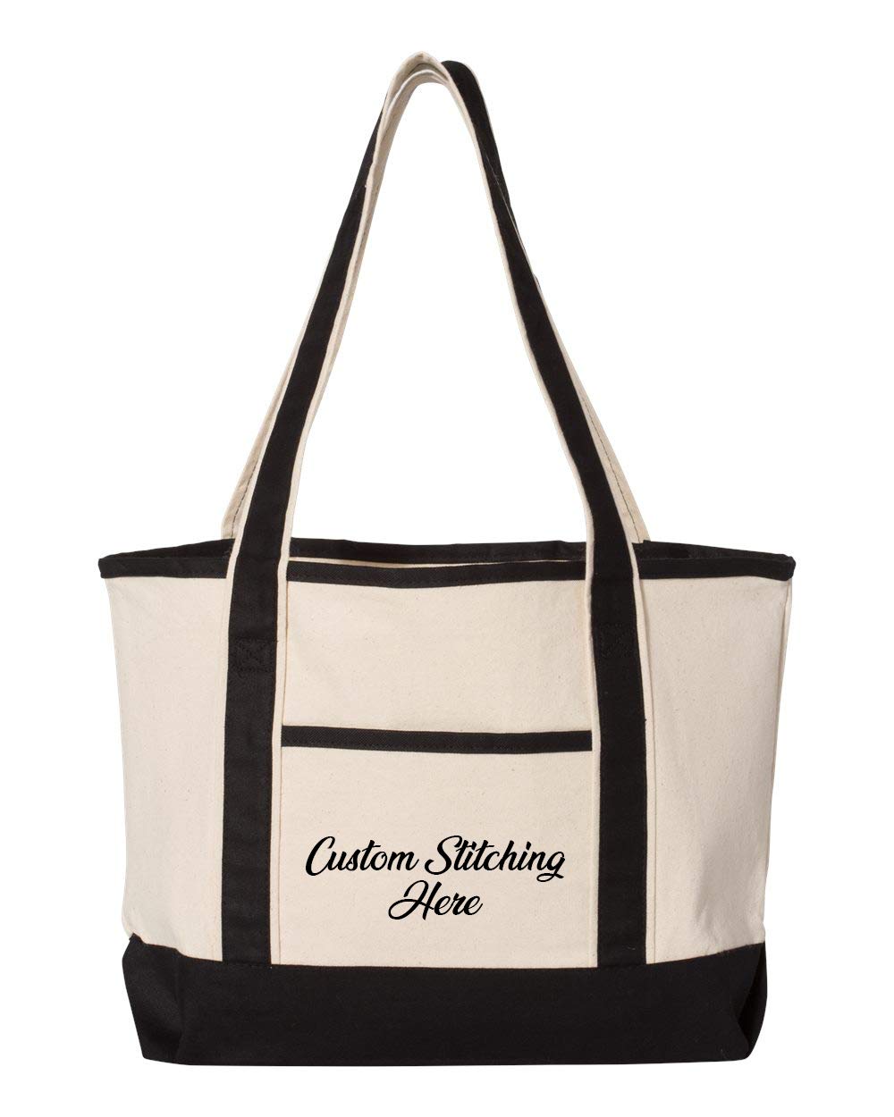 INK STITCHCustom Embroidery Stitching Tote Bag - 10 Colors