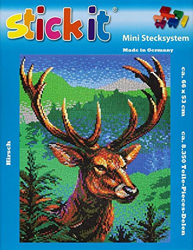 stickit Mini Stecksystem Hirsch ca. 8.350 Teile Nr. 41201