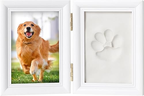 Miniatura 1 de Zaruatu Kit de huellas de huellas de huellas de bricolaje, almohadilla de tinta para perros y gatos, regalos de recuerdo para dueños de mascotas